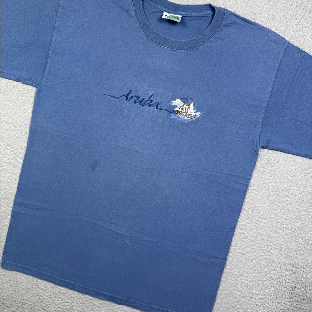 Vintage Aruba embroidered T-shirt‎